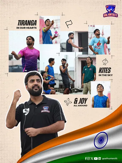 Celebrating Independence Day the best way we know how: with kites in the sky and the tricolour in our hearts.