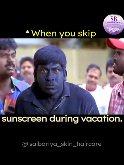 This is what happens when you skip sunscreen during your vacation. A funny Vadivelu meme to remind you to always pack your SPF.