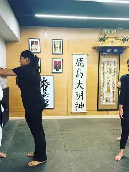 This is what we mean by real-world training. Here, we practice escaping a common threat like a wall choke. Our focus is on teaching you practical, effective movements that build muscle memory and confidence, so you are prepared to react instinctively.