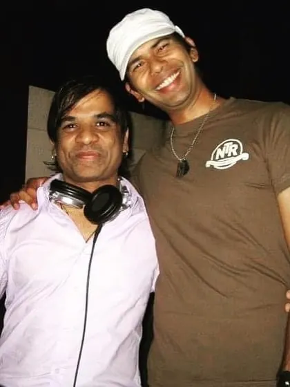 Another throwback with my best buddy. We've been rocking parties together for years.