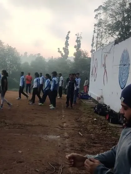 Early morning conditioning drills at the WAKO International Kickboxing Training Camp in Ooty. Our presence at such events ensures we bring back the latest techniques and training methodologies to our students in Bangalore.
