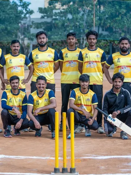 Action shots and team photos from our Lotus Cricket League, capturing the excitement of the matches, the teams, and the overall event.