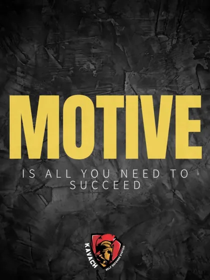 Your 'why' is your greatest weapon. A clear motive, whether it's protecting your family or simply surviving, provides the fuel to push through pain and fear. This is what drives a warrior to succeed.