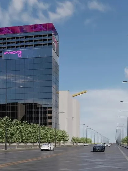 This was our competition entry for the SLN Tower, a mixed-use project in Hyderabad. The design integrates a hotel, retail, offices, and a rooftop pub, using a blend of reflective and transparent facades to create a bold and inviting urban hub.