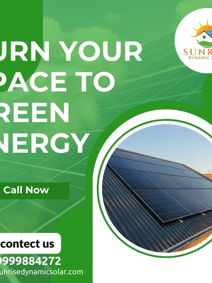 Turn your space to green energy. This graphic emphasizes the clean, modern aesthetic of solar panels on a residential roof.