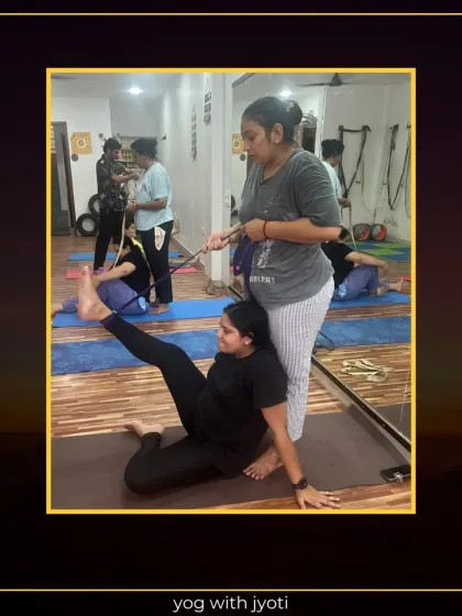 Gentle assistance from a partner can make a huge difference in achieving the correct alignment and depth in a pose.