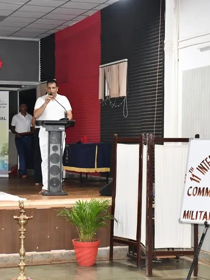 An address to the soldiers at the Military Camp in Ponda, Goa, as part of the International Day of Yoga celebrations.