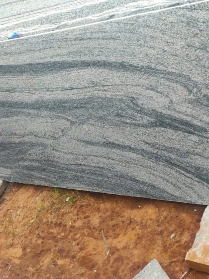 A large slab of 20mm thick granite with a beautiful wave pattern. This type of granite is excellent for flooring and countertops.