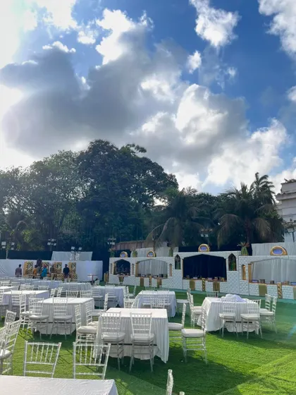 Another angle of the beautiful outdoor venue.