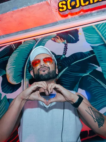 All love for the crowd that brings the energy. This is me sending the vibe right back to the people who make the night what it is.