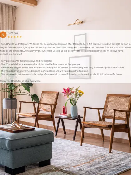 A wonderful review from a client who found us on Instagram. They highlight our can-do attitude, professionalism, and our methodical process of using 3D models to translate their taste into a beautiful home.