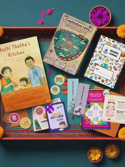 The ultimate reader's hamper! Packed with amazing books and goodies like a reading journal and fun badges, it's the perfect gift for any young bookworm. Available for different age groups.