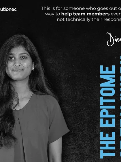We recognize those who embody our collaborative spirit with "The Epitome of Teamwork" award. These individuals consistently go out of their way to help team members, fostering a supportive and effective work environment.