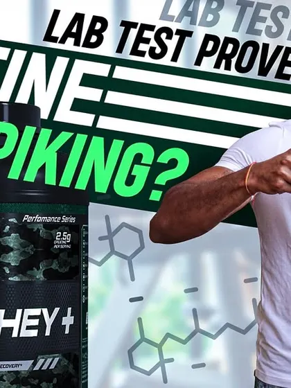 Maxner Nitro Whey: Creatine Spiking? A thumbnail for the lab test video investigating the claims of this creatine-fortified whey protein.