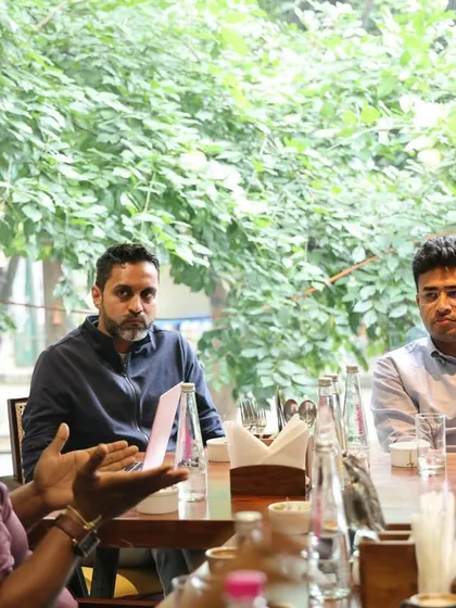 During our meeting with sports startups, I had the chance to share my perspective on grassroots fitness movements. Building successful events requires understanding the community's needs and collaborating with policymakers and innovators to meet them.