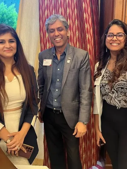 More connections made at the leadership training, a reminder that success is about uplifting each other.