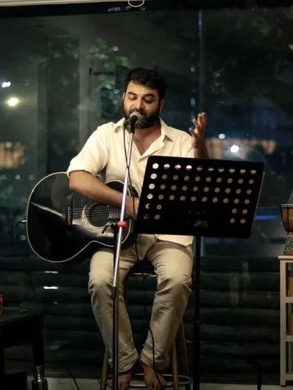 A beautiful moment of storytelling through song. We provide a platform for singer-songwriters to share their original music and connect with an appreciative audience.