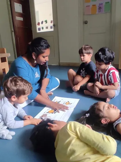 I listen, I learn. Story time is a sacred part of our day where we all snuggle up together. It’s a time for sparking imagination, building vocabulary, and fostering a deep, lifelong love for stories.