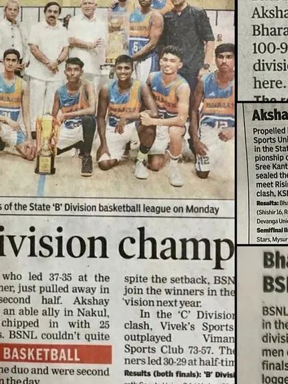 The proof is in the performance. Newspaper clippings from our State 'B' Division championship run, where I led the team with a 35-point game. This is the level of play and dedication I expect from myself and my students.