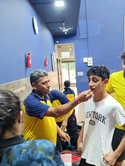 A coach-student bond that goes beyond the court. Happy birthday to our dedicated coach!