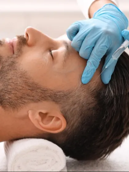 GFC treatment is an excellent option for men experiencing the early signs of hair loss. The procedure is quick, with no downtime, and uses the body's natural healing mechanisms to strengthen hair and promote density.