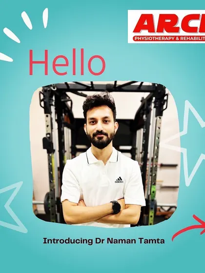 Introducing Dr. Naman Tamta, a sports physiotherapy expert on our team. His passion for athletics and musculoskeletal health is an inspiration to us all.