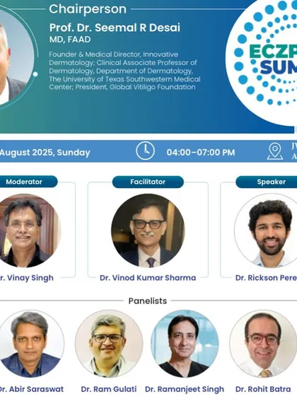 I was grateful to be invited as a speaker for this exclusive advisory board meeting. These events bring together leading experts to advance our understanding and management of complex skin conditions.