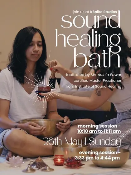 We also host wellness events like this Sound Healing Bath. The calming and immersive experience is a perfect fit for our serene and comfortable space.