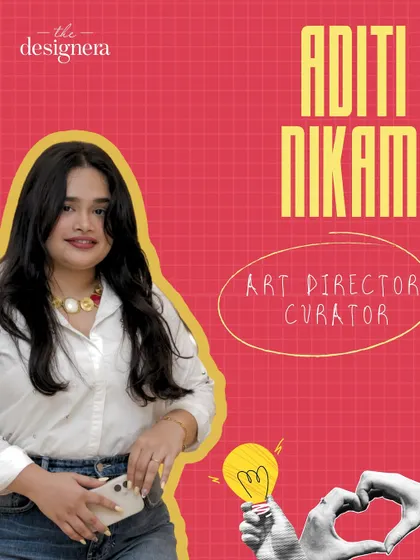 Meet Aditi Nikam, our Art Director and Curator. She is one of the creative minds responsible for the gallery's striking exhibitions and the selection of thought-provoking artworks.
