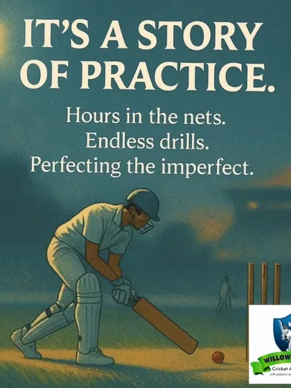 It's a story of practice. Behind every successful shot are hours in the nets and endless drills. We believe in perfecting the imperfect through hard work.