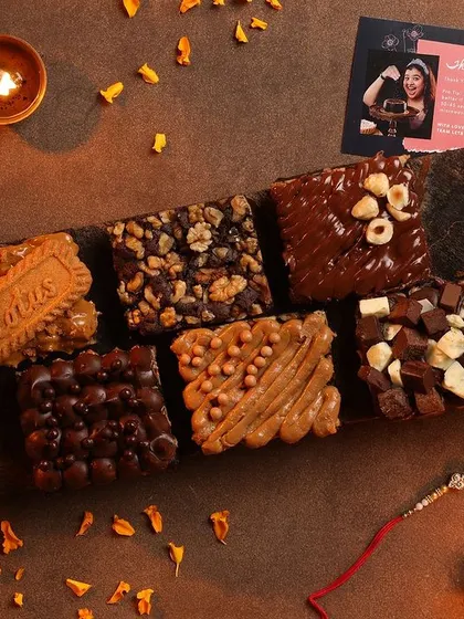 Have you ordered a Rakshabandhan treat for your sibling yet? My assorted brownie box is the perfect way to celebrate.