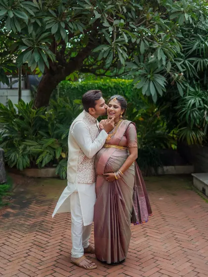 It's the unposed, genuine moments that often mean the most. A gentle kiss, a shared smile, these are the real memories I love to preserve from your maternity session.