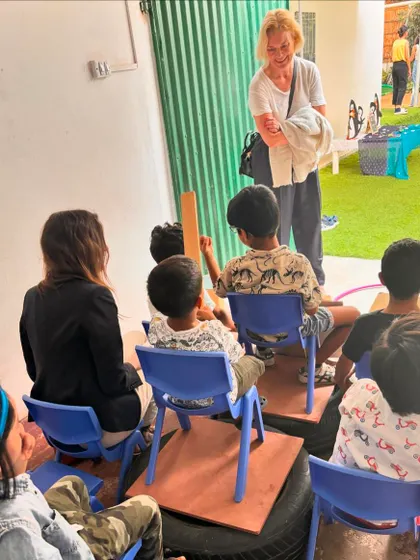 We were honored to host the Norwegian Ambassador to India. Our kindergarteners prepared a surprise dance for her, and she enthusiastically joined in, creating a joyful and memorable moment of cultural exchange.