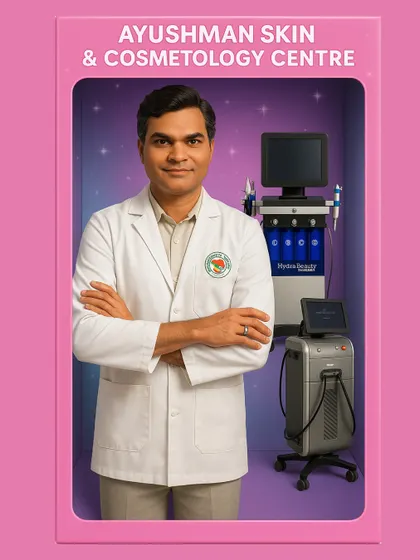Meet the AI version of our expert, Dr. S.P. Singh. This creative image represents the precision, charm, and surgical finesse that we bring to every procedure, combining expertise with the latest in medical technology.