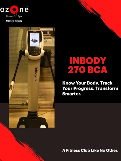 Go beyond the scale with the InBody 270 Body Composition Analyzer. This tool provides detailed data on muscle mass and body fat, allowing you to track your progress accurately.