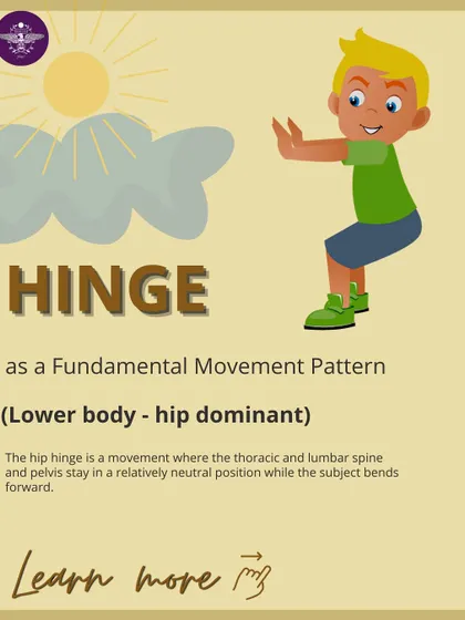 The hip hinge is a powerful movement that activates the entire posterior chain. We train this pattern contextually, using exercises like kettlebell swings, to ensure the strength gained here transfers directly to sports and other activities.