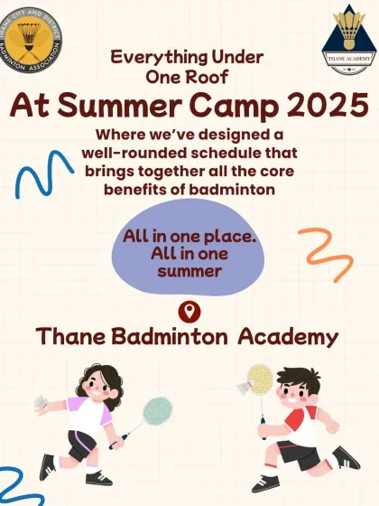 Everything under one roof. Our summer camp offers a well-rounded schedule that brings together all the core benefits of badminton in one place, all summer.