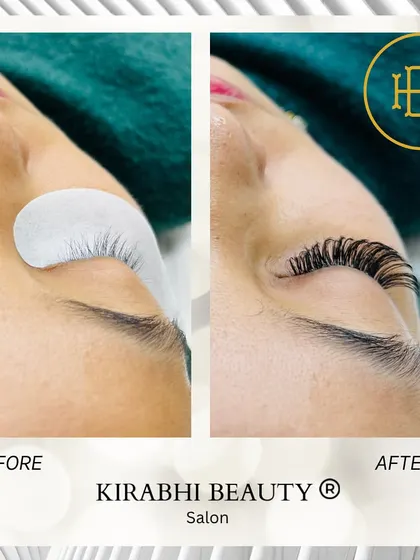 For this client, we created a dramatic volume look. This is perfect for special occasions or for anyone who loves a bold eye look every day.