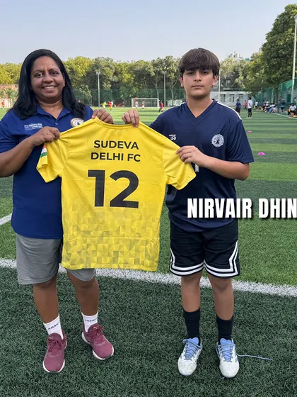 We are thrilled to welcome Nirvair Dhingra to the Sudeva family. Holding up the jersey for the first time is a proud moment for any young player, and we are here to help him achieve his dreams.