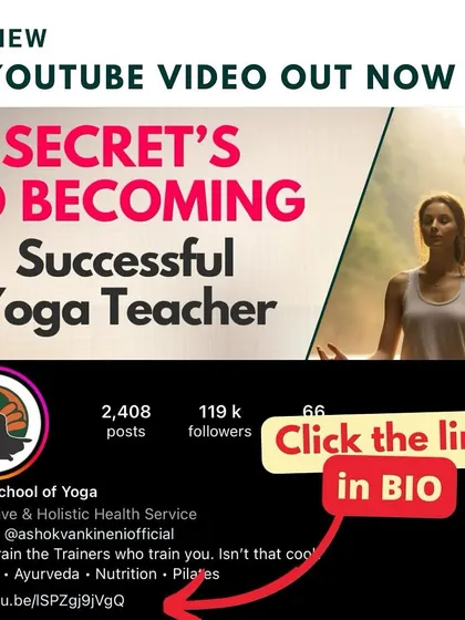 What are the secrets to becoming a successful yoga teacher? We reveal them in our latest YouTube video. Learn how to build your brand, attract students, and create a thriving yoga business.