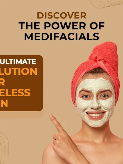 Discover the power of MediFacials, the ultimate solution for ageless skin. These treatments are customized by dermatologists to provide targeted results beyond a traditional spa facial.