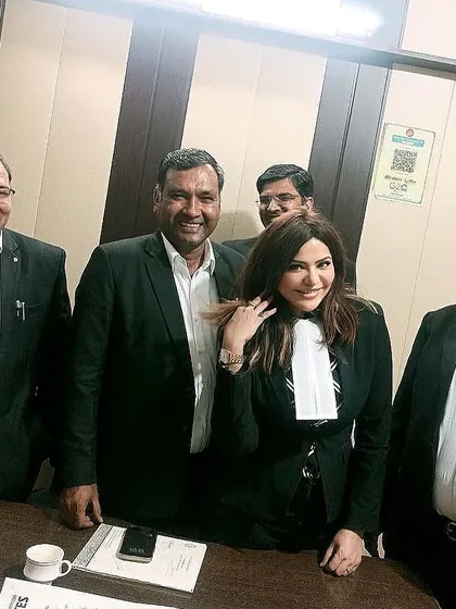 A group photo during my visit to the Faridabad District Bar Association. Collaboration between advocates from different regions is key to a healthy legal ecosystem.