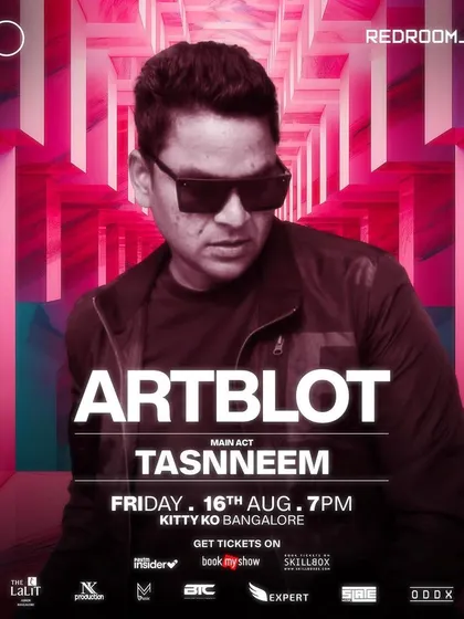 My personalized flyer for a Redroom Friday at Kitty Ko, supporting the talented Tasnneem. I played both the opening and closing sets.
