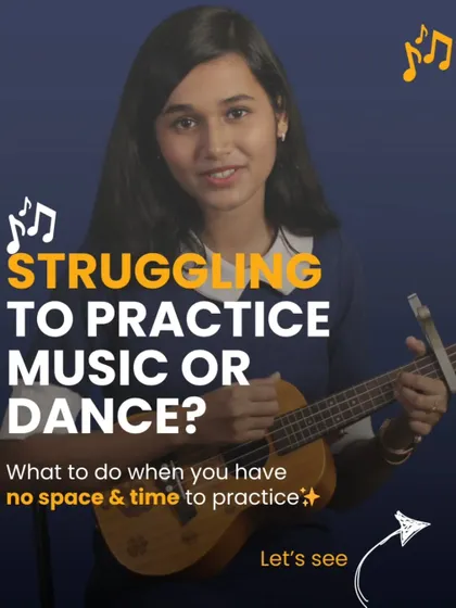 Struggling to practice music or dance? This post breaks down what to do when you have no space and no time. Let's find solutions together.