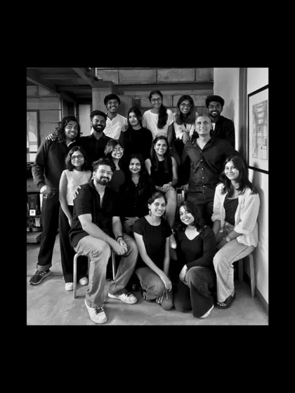 A black and white portrait of our incredible team. We've grown so much over the years, but our spirit remains the same.