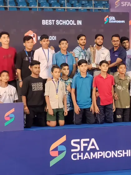 Another 'Best School in Kabaddi' award for our academy, this time in the Delhi NCR region.