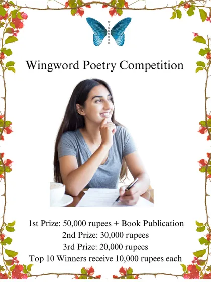 The opportunity is real. We offer significant cash prizes, with the first prize winner receiving ₹50,000 and a solo book publication deal. We are serious about rewarding and nurturing poetic talent in India.