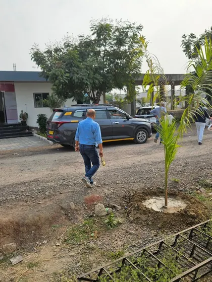 Arriving on-site for a factory Vastu consultation. The placement of machinery, raw materials, and administrative offices all fall under the purview of industrial Vastu.