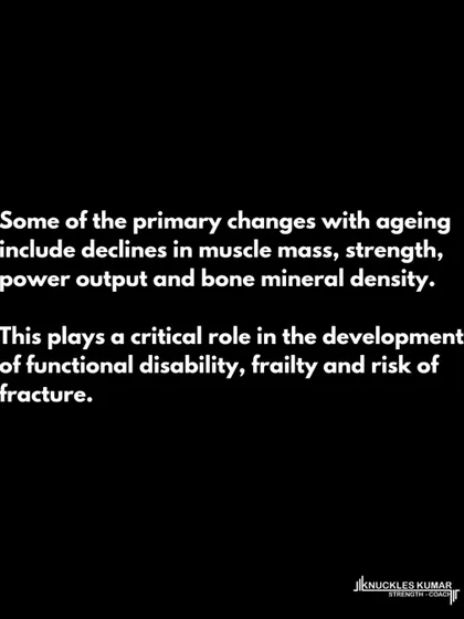 Healthy aging is about maintaining functional ability. Age-related declines in muscle, bone density, and cardiorespiratory fitness can start as early as 40. A concurrent training program involving heavy strength work, plyometrics, and cardio is a safe and highly effective way to combat this.