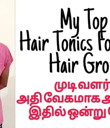 My top three hair tonics for encouraging faster hair growth. You only need one of these to see a difference.